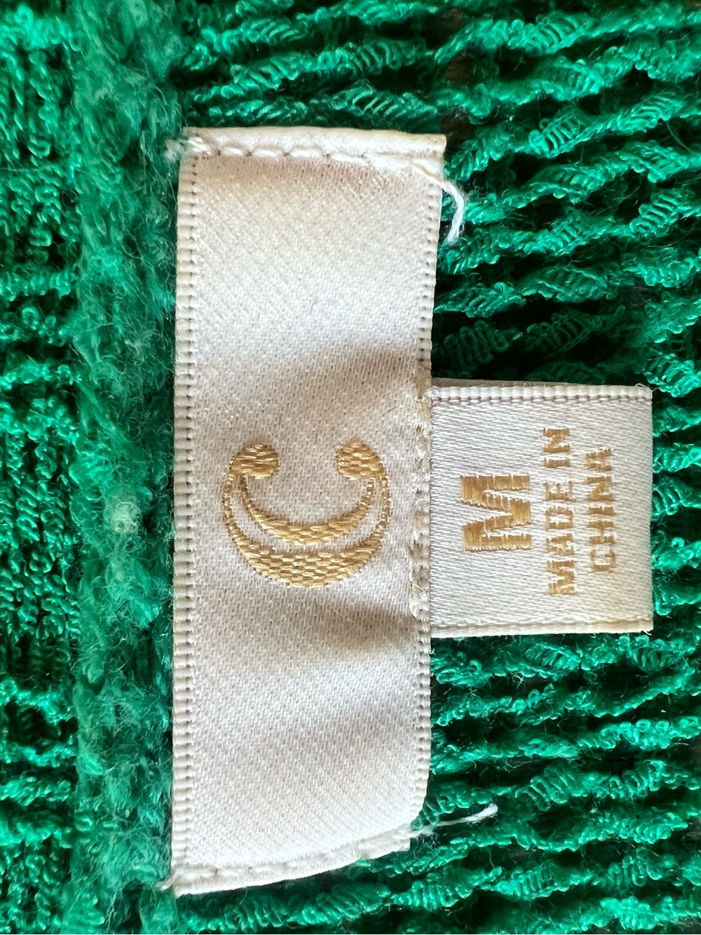 C Green Short-Sleeve Boxy Knit Sweater - Picture 3 of 3
